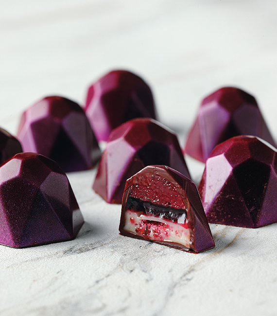 Bonbon Chocolat Cassis-shiso